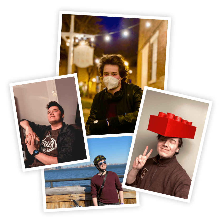 Various photos of Hank.